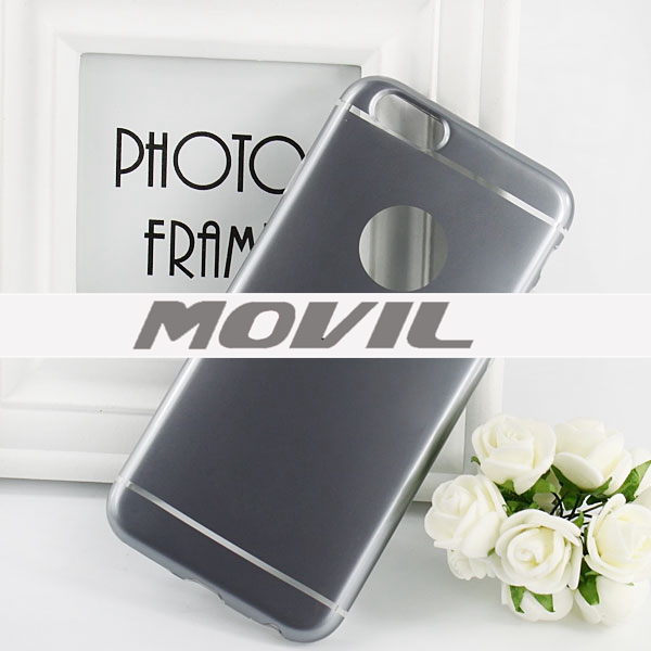 NP-1909 TPU transparente funda para iPhone  6-8